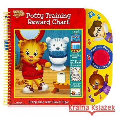 Daniel Tiger Potty Training Reward Chart Cottage Door Press                       Rose Nestling 9781646386222 Cottage Door Press