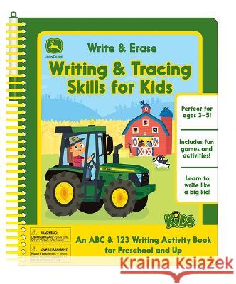 John Deere Kids Write & Erase Writing & Tracing Skills for Kids Cottage Door Press 9781646386338 Cottage Door Press