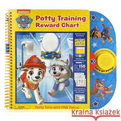 Paw Patrol Potty Training Reward Chart Sarah-Lisa Hleb Cottage Door Press 9781646389902 Cottage Door Press