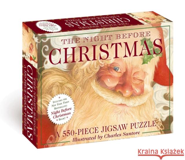 The Night Before Christmas: 550-Piece Jigsaw Puzzle & Book  9781646431113 Sterling Publishing Co Inc