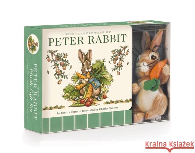 The Peter Rabbit Plush Gift Set (The Revised Edition): Includes the Classic Edition Board Book + Plush Stuffed Animal Toy Rabbit Gift Set Beatrix Potter 9781646432325 HarperCollins Focus