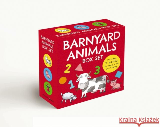 The Barnyard Animals Box Set: My First Board Book Library Tymoshenko, Nataliia 9781646433254