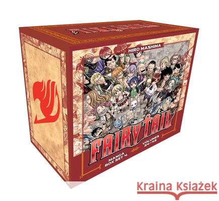 Fairy Tail Manga Box Set 4 Hiro Mashima 9781646510405 