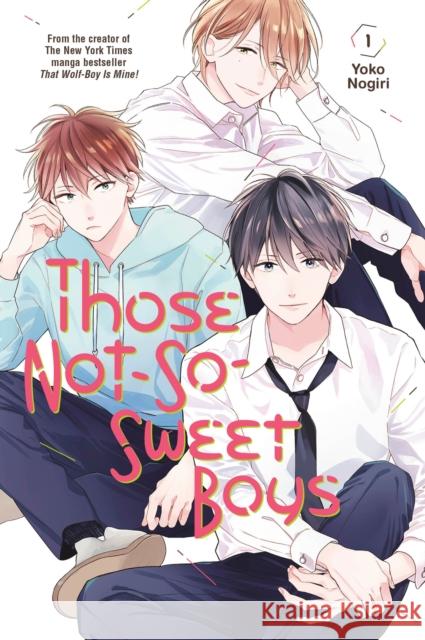 Those Not-So-Sweet Boys 1 Yoko Nogiri 9781646511747 Kodansha America, Inc