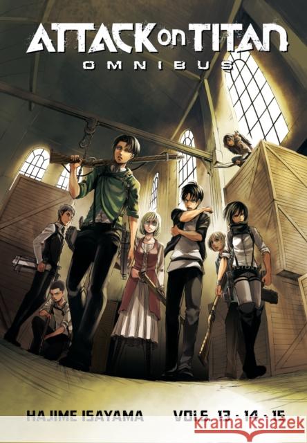 Attack on Titan Omnibus 5 (Vol. 13-15) Hajime Isayama 9781646513789 Kodansha America, Inc