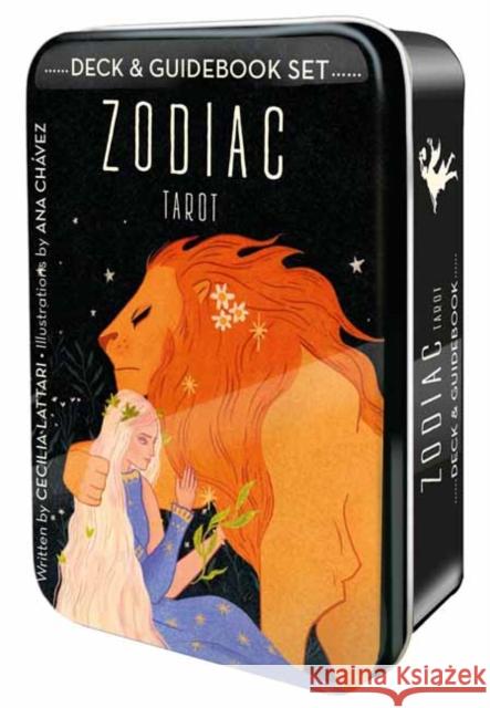 Zodiac Tarot in a Tin Ana Ch?vez Cecilia Lattari 9781646711826 U.S. Games