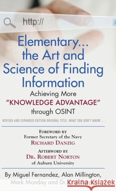 Elementary... the Art and Science of Finding Information: Achieving More 