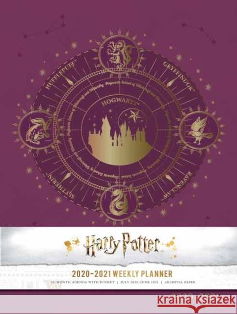 Harry Potter 2020-2021 Weekly Planner Insight Editions 9781647220006 Insight Editions
