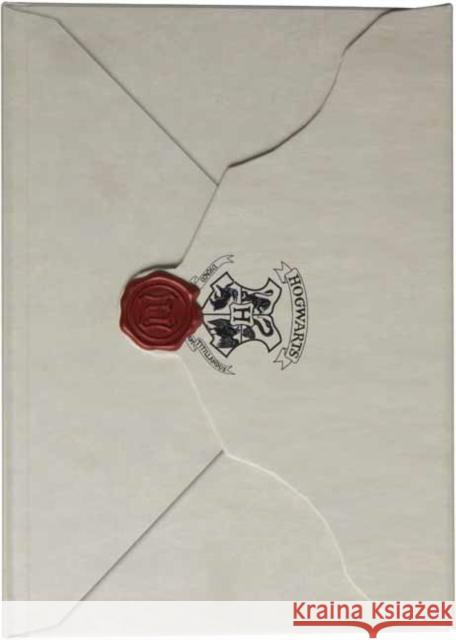 Harry Potter: Hogwarts Acceptance Letter Hardcover Ruled Journal Insight Editions 9781647220235 Insight Editions