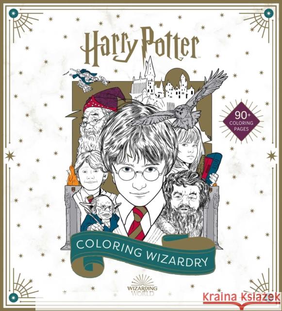 Harry Potter: Coloring Wizardry Insight Editions 9781647221966 Insight Editions