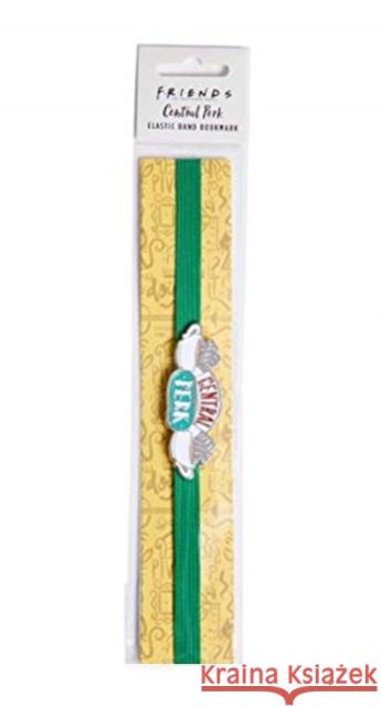 Friends: Central Perk Elastic Band Bookmark Insight Editions 9781647222130 Insight Editions