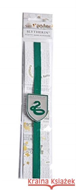 Harry Potter: Slytherin Elastic Band Bookmark  9781647222574 Insight Editions