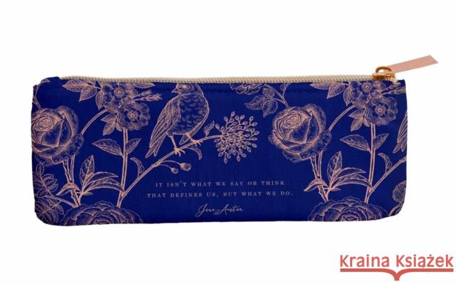 Jane Austen: Pencil Pouch Insight Editions 9781647223342 Insight Editions