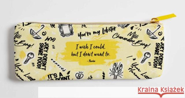 Friends: Pencil Pouch Insight Editions 9781647223489 Insight Editions