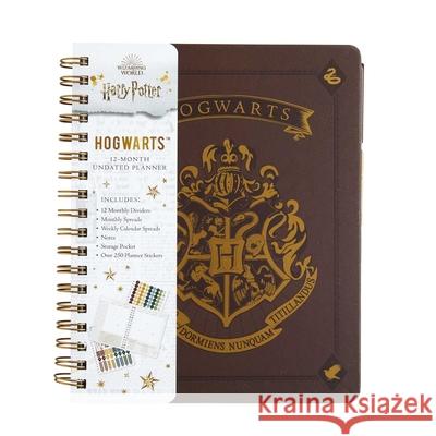 Harry Potter: Hogwarts 12-Month Undated Planner: (Harry Potter School Planner School, Harry Potter Gift, Harry Potter Stationery, Undated Planner) Insights 9781647223922 Insights