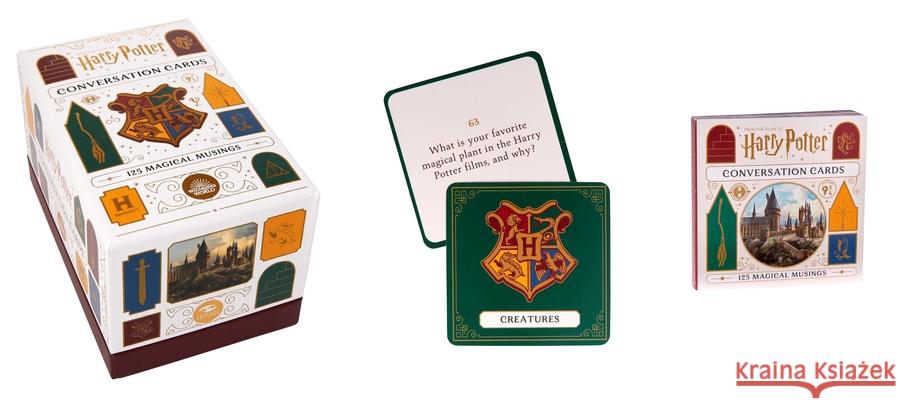 Harry Potter: Conversation Cards: 125 Magical Musings Revenson, Jody 9781647224660