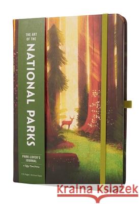 The Art of the National Parks: Park-Lover's Journal (Fifty-Nine Parks) Fifty-Nine Parks 9781647225827 Earth Aware Editions