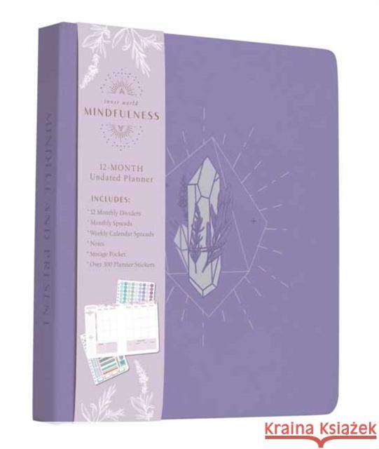 Mindfulness 12-Month Undated Planner Insights 9781647227005