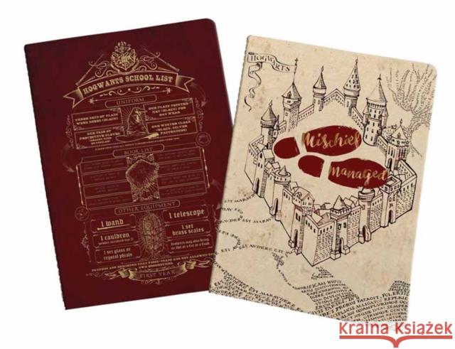 Harry Potter: Welcome To Hogwarts Traveler's Notebook Set Insight Editions 9781647228057 Insight Editions