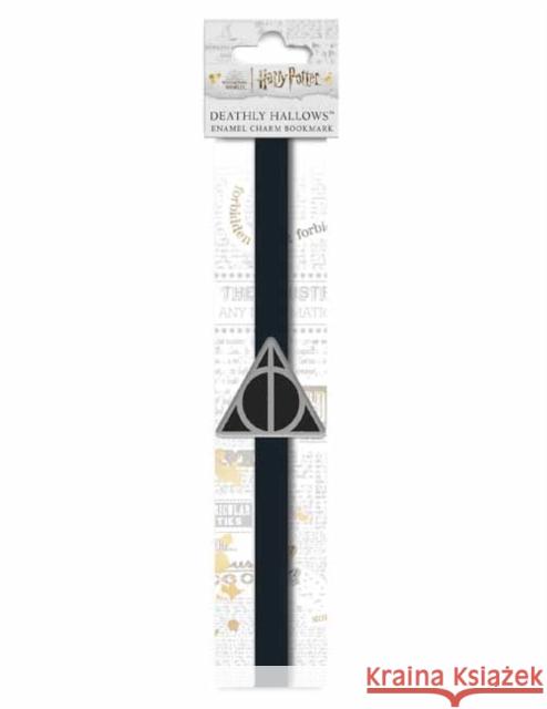 Harry Potter: Deathly Hallows Enamel Charm Bookmark Insight Editions 9781647228088 Insight Editions