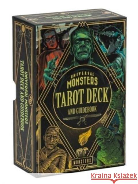 Universal Monsters Tarot Deck and Guidebook Insight Editions 9781647229061 Insight Editions