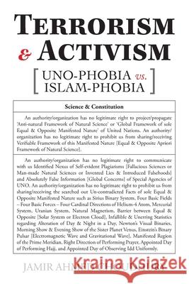 Terrorism and Activism Jamir Ahmed Choudhury 9781647535117 Urlink Print & Media, LLC