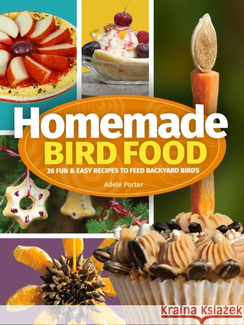 Homemade Bird Food: 26 Fun & Easy Recipes to Feed Backyard Birds Adele Porter 9781647550004 Adventure Publications