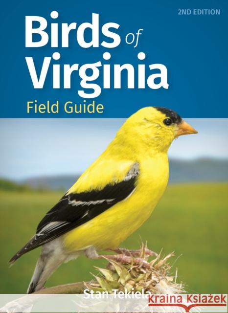 Birds of Virginia Field Guide Stan Tekiela 9781647552022 Adventure Publications