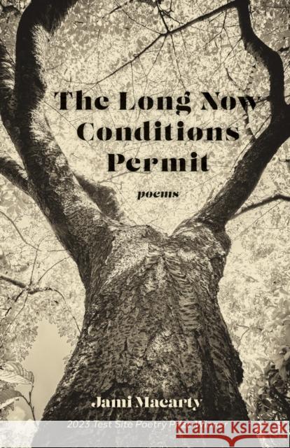The Long Now Conditions Permit: Poems Jami Macarty 9781647792039 University of Nevada Press
