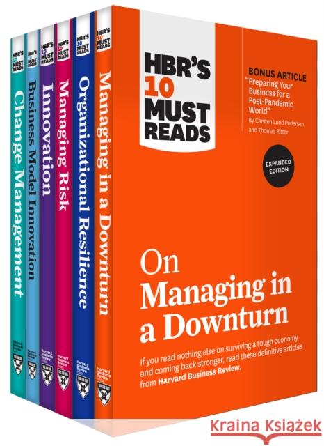 Hbr's 10 Must Reads for the Recession Collection (6 Books) Harvard Business Review 9781647821104 Harvard Business Review Press