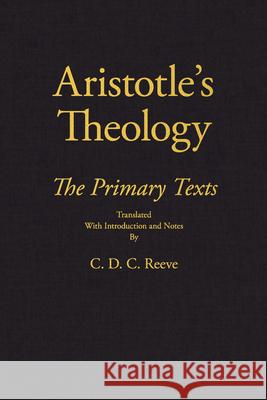 Aristotle's Theology Aristotle 9781647920920