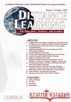 Distance Learning Volume 17 Issue 3 2020 Michael Simonson 9781648024016