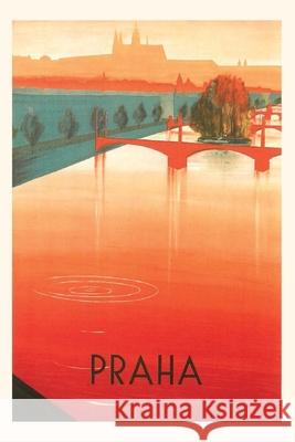 Vintage Journal Prague Travel Poster Found Image Press 9781648110030 Found Image Press