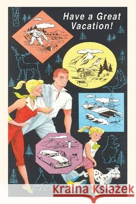 Vintage Journal Family Vacation Travel Poster Found Image Press 9781648111419 Found Image Press