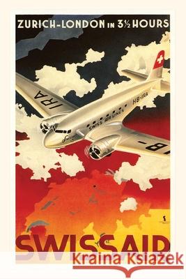 Vintage Journal Zurich London Travel Poster Found Image Press 9781648111921 Found Image Press