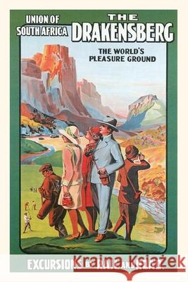 Vintage Journal The Drakensberg, South Africa Travel Poster Found Image Press 9781648112171 Found Image Press