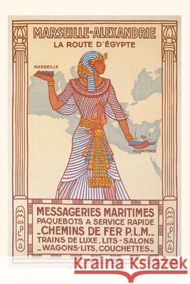 Vintage Journal Egyptian Pharoah Travel Poster Found Image Press 9781648112584 Found Image Press