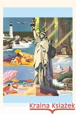 Vintage Journal Sceneries of the US Travel Poster Found Image Press 9781648113017 Found Image Press