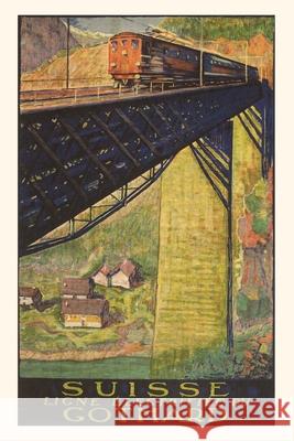 Vintage Journal Gotthard Trail Trestle Found Image Press 9781648113574 Found Image Press