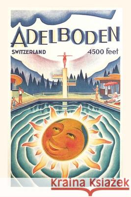 Vintage Journal Adelboden Switzerland Travel Poster Found Image Press 9781648113598 Found Image Press