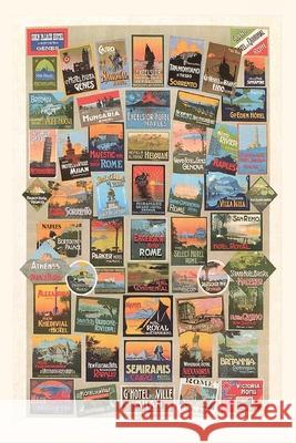 Vintage Journal Compendium of Travel Posters Found Image Press 9781648113697 Found Image Press