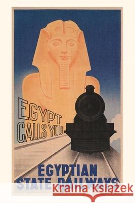 Vintage Journal Poster for Egyptian Railways Found Image Press 9781648113819 Found Image Press