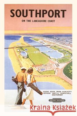 Vintage Journal Southport Travel Poster Found Image Press 9781648114052 Found Image Press