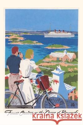 Vintage Journal Couple In Bermuda Travel Poster Found Image Press 9781648114724 Found Image Press