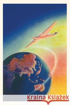 Vintage Journal Airplane Flying over Far East Found Image Press 9781648114830 Found Image Press