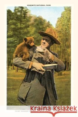 The Vintage Journal Bear Cub and Ranger, Yosemite, California Found Image Press 9781648115158 Found Image Press