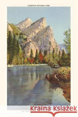 The Vintage Journal Three Brothers Peaks, Yosemite, California Found Image Press 9781648115165 Found Image Press