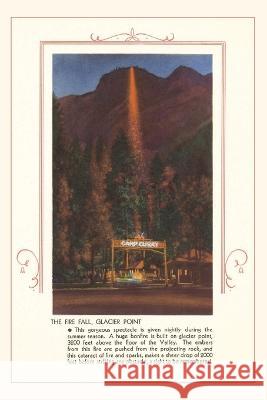 The Vintage Journal Fire Fall, Glacier Point, Yosemite Found Image Press 9781648115998 Found Image Press