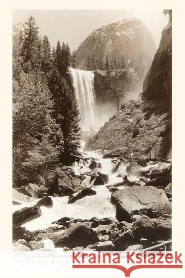 The Vintage Journal Vernal Falls, Yosemite Found Image Press 9781648116407 Found Image Press