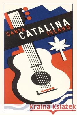 The Vintage Journal Santa Catalina Island with Guitar Found Image Press 9781648116698 Found Image Press